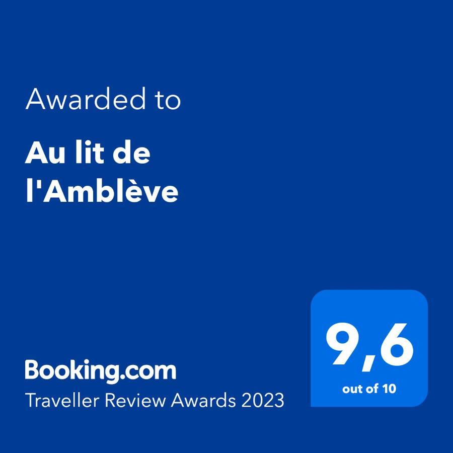 Au Lit De L'Ambleve Apartment มัลเมอดี ภายนอก รูปภาพ